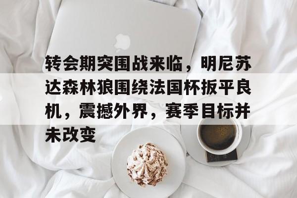 爱游戏首页-转会期突围战来临，明尼苏达森林狼围绕法国杯扳平良机，震撼外界，赛季目标并未改变的简单介绍